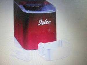 Igloo 26-Lb. Ice Maker - Retro Red ...