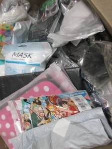 Box of Assorted Small Overstock Ite...