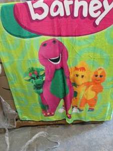 Barney & Friends 60x50 inch Fleece ...