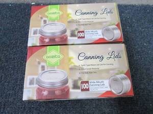2- 100 pks AozitaWide Mouth Canning...