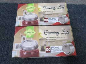 2- 100 pks AozitaWide Mouth Canning...