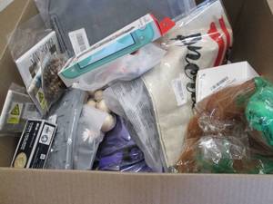 Box of Assorted Small Overstock Ite...