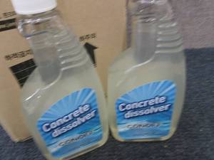 2 Spray Bottles Concrete Dissolver...