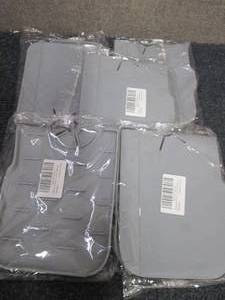 5 Grey Silicone Sink Mats...