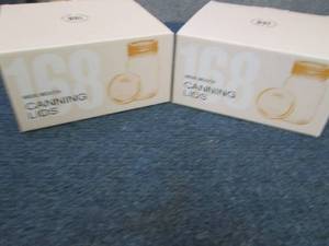 2- 168ct pks Wide Mouth Canning Lid...