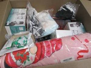 Box of Assorted Small Overstock Ite...