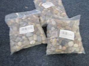 3- 2lb Bags MultiColor Rocks...