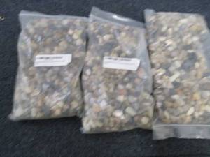 3- 2lb Bags MultiColor Rocks...