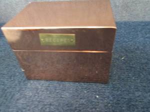 Magnolia Copper Recipe Box...