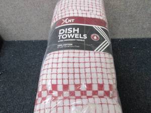3- 3pks Cotton Dish Towels...