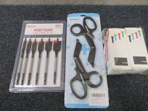 6 pc Spade Bit Set, Bandage Scissor...