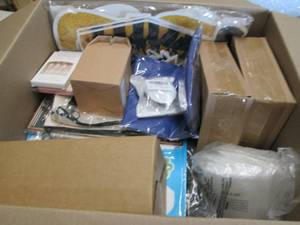 Box of Assorted Small Overstock Ite...