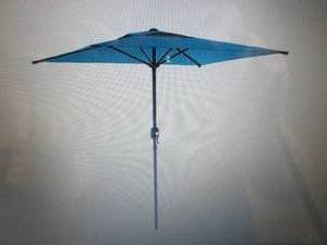 CorLiving Square Patio Umbrella ope...