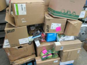 Pallet of Items with Issues for Rep...