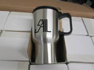 Case of 40 Metal Sail Travel Cups...