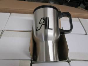 Case of 40 Metal Sail Travel Cups...