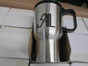 Case of 40 Metal Sail Travel Cups...