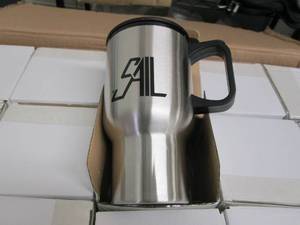 Case of 40 Metal Sail Travel Cups...