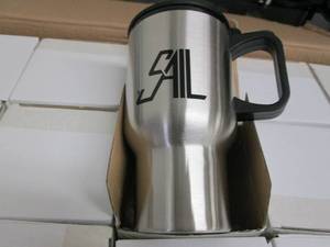 Case of 40 Metal Sail Travel Cups...