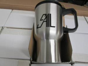 Case of 40 Metal Sail Travel Cups...