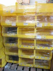 18 Large Yellow Organizing Bins 18x...