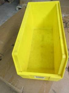 18 Medium Yellow Organizing Bins 18...