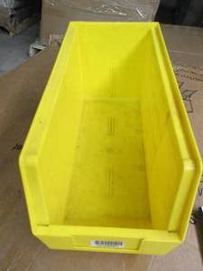 18 Medium Yellow Organizing Bins 18...