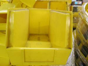 18 Medium Yellow Organizing Bins 18...