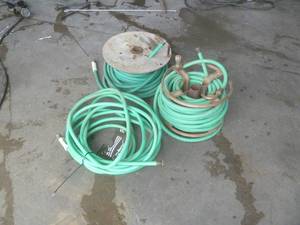 Green Garden Hoses