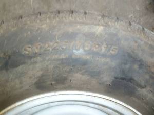 RV Spare Tire& Rim