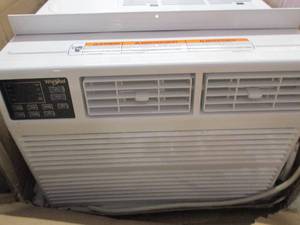 lot 6 image: Whirlpool 10,000 BTU Window Air Con...