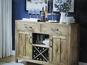 lot 8 image: Crosley Roots Buffet open box ...