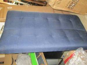 lot 32 image: serta convertible couch fabric damag...
