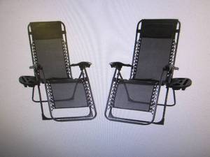 lot 40 image: Patio Premier 2-Pc. Zero Gravity Ch...