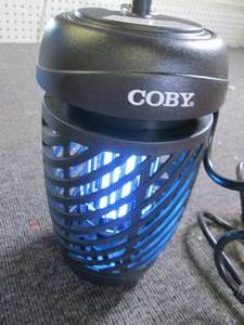 lot 45 image: coby outdoor bug zapper powers on ...