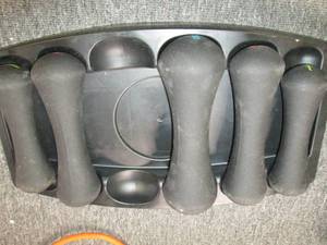 lot 72 image: proform dumbbell power set missing ...