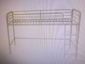 lot 113 image: DHP Junior Loft Bed open box ...