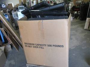 lot 121 image: pallet of untested tvs as is ...