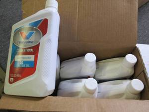 lot 127 image: case of 61 quart valvoline convent...