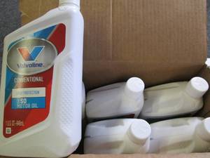 lot 131 image: case of 61 quart valvoline convent...
