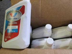lot 132 image: case of 61 quart valvoline convent...