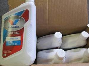 lot 133 image: case of 61 quart valvoline convent...