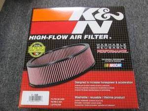 lot 156 image: new K&N E-1500 high flow air fliter...