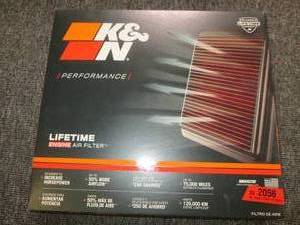 lot 162 image: K&N air filter 33-2056 for doge 94-...