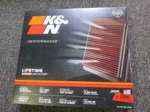 lot 163 image: K&N air filter 33-2056 for doge 94-...
