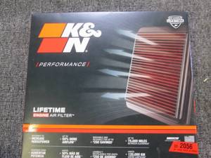 lot 165 image: K&N air filter 33-2056 for doge 94-...