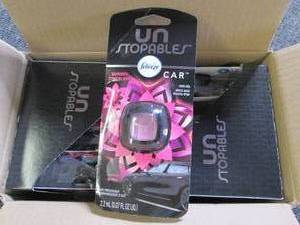 lot 172 image: case of 8 new unstoppables febreze shimmer air fresheners
