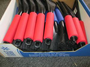 lot 185 image: case of 24 ice scrapers...