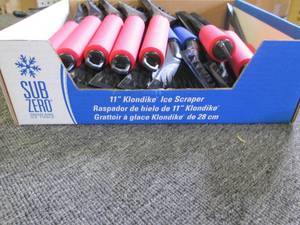 lot 191 image: case of 24 ice scrapers...