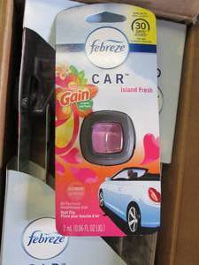 lot 197 image: 8 new febreze island fresh car air fresheners